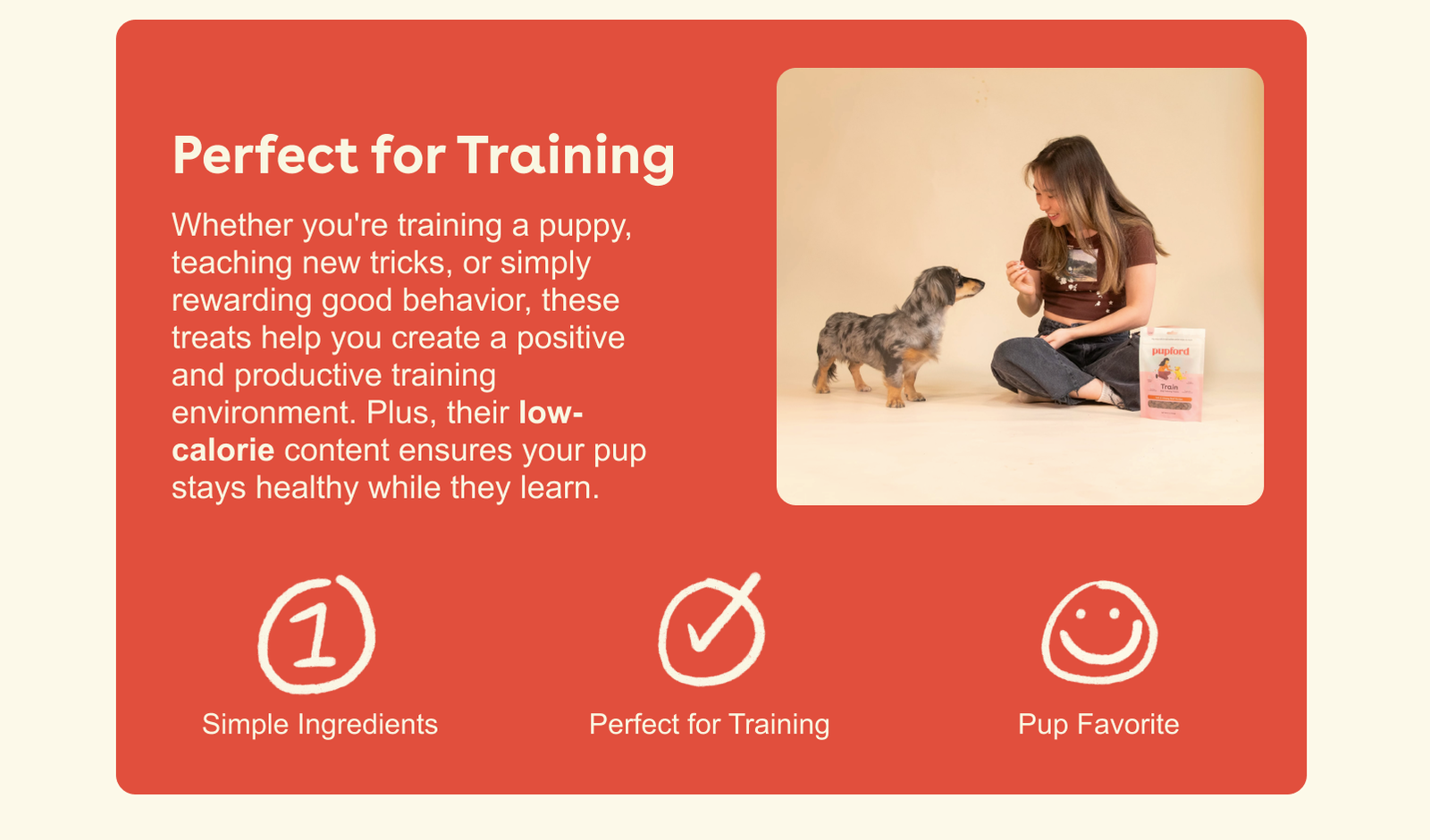 soft & chewy training treats