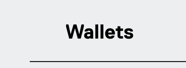 Wallets
