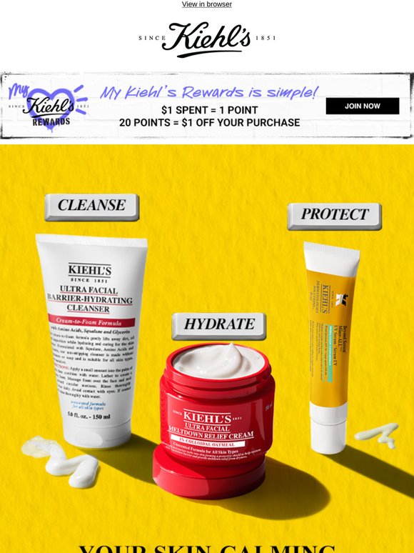 Skin having a meltdown? We can help. 🛟