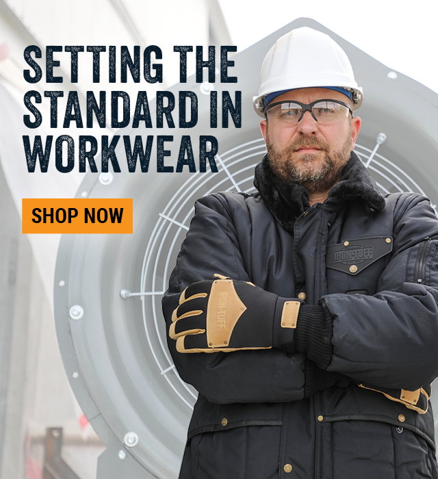 SETTING THE STANDARD IN WORKWEAR . Shop Now