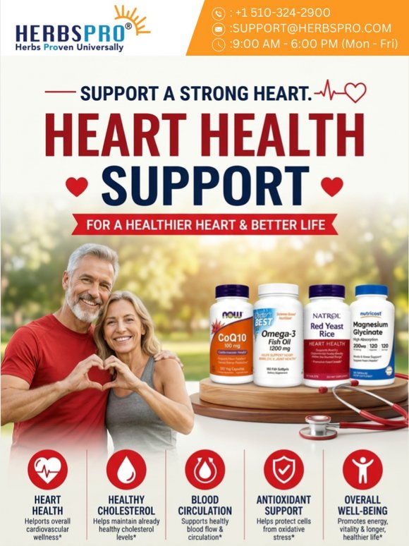 ❤️ Give Your Heart the Care It Deserves – Save 5%