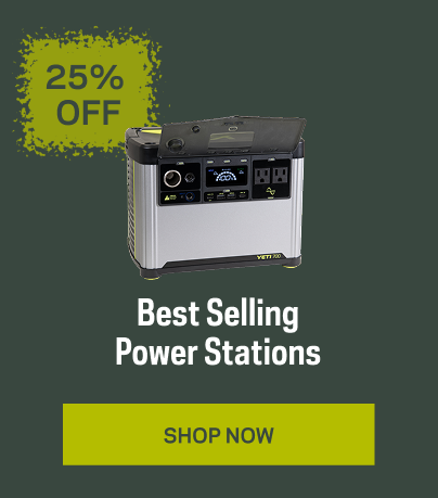 25% Off Power Stations