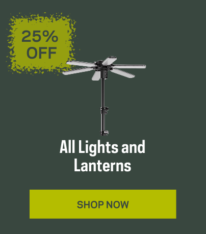 25% off Lights and Lanterns