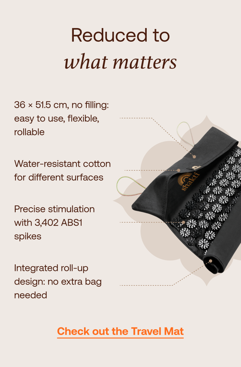Shakti Travel Mat benefits