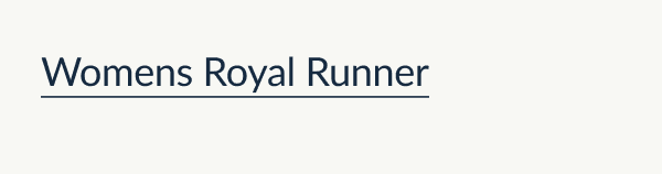 Womens Royal Runner in Fresh