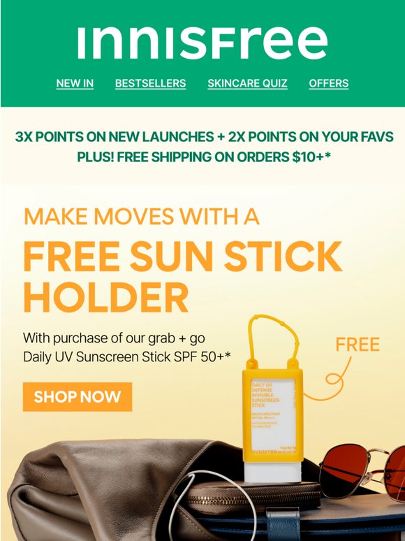 FREE Travel-Friendly Sun Stick Holder