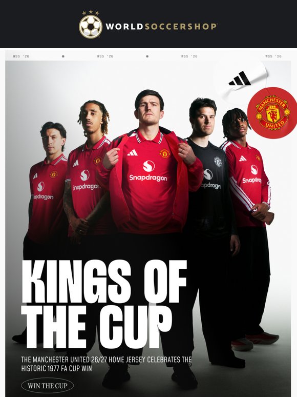 The Theatre of Dreams has a new look 👕
