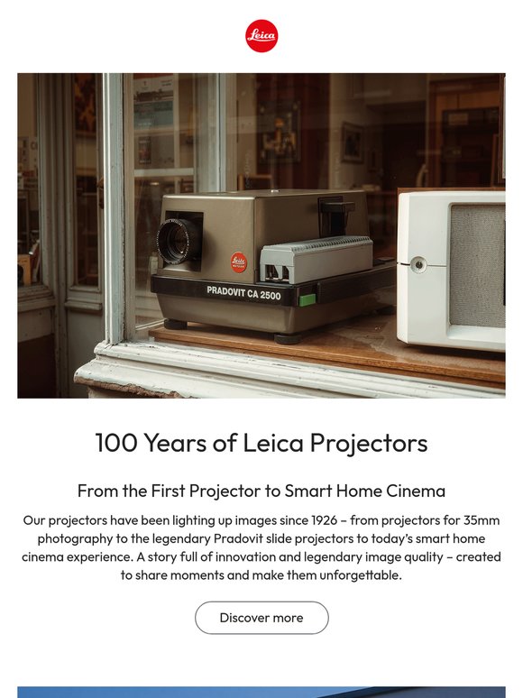 A Homage to 100 Years of Leica Projection