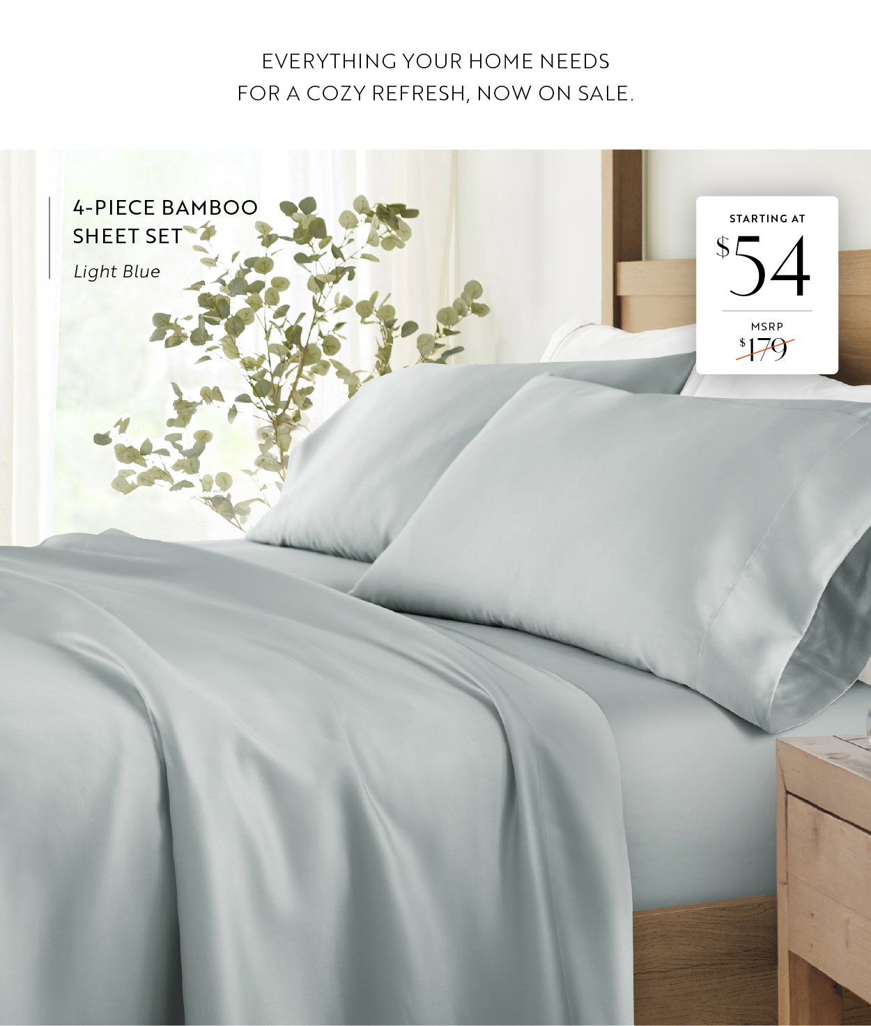 Everything your home needs for a cozy refresh, now on sale.