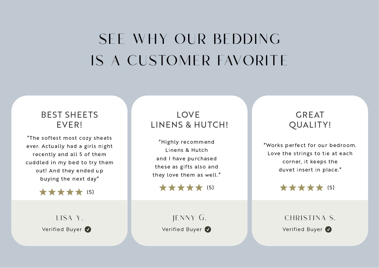 Linens & Hutch Reviews - They loved it, and so will you.