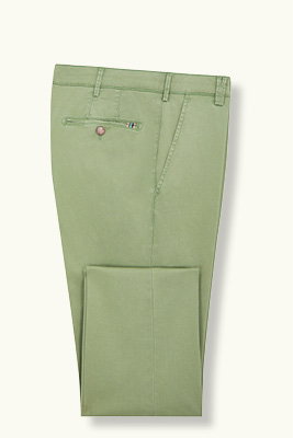 Khaki Meyer Cotton Classic Trouser