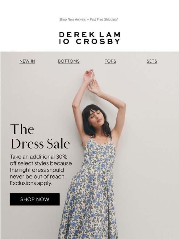 The Dress Sale You've Been Waiting For