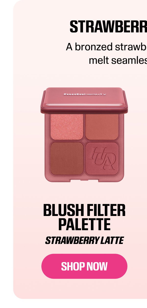 BLUSH FILTER BLURRING BLUSHLIGHTERS PALETTE – Strawberry Latte