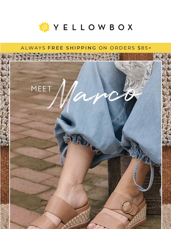 Meet MARCO: Take your looks higher❣️
