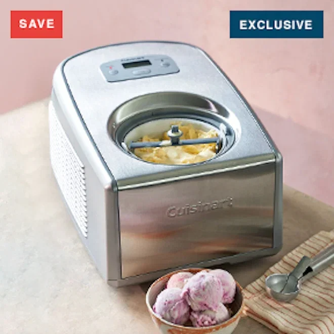 Cuisinart Compressor Ice Cream & Gelato Maker, 1.5L