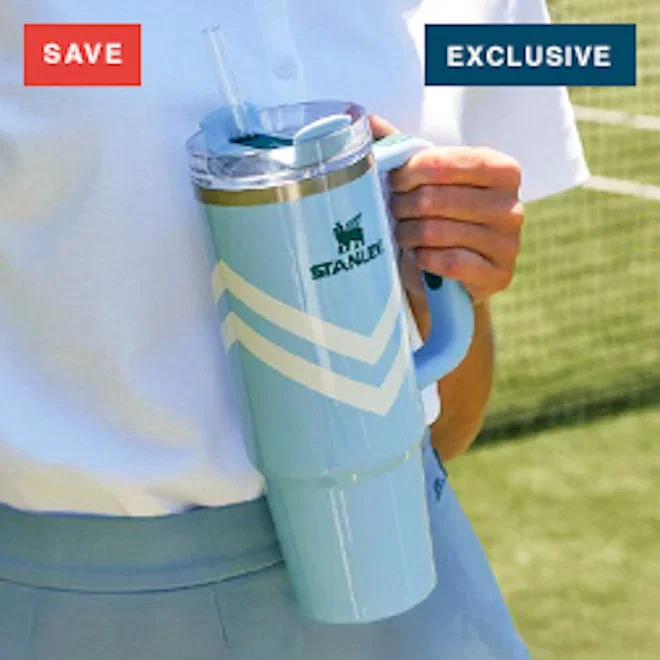 Stanley Cornflower Gloss Quencher FlowState Tumbler