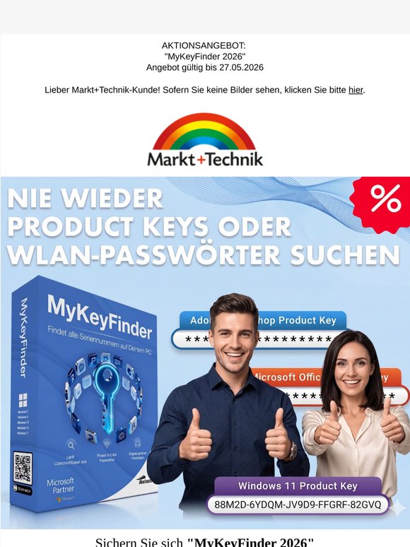 MyKeyFinder 2026 🔑 Schluss mit der Suche: Finden Sie jeden Lizenzschlüssel in Sekunden!