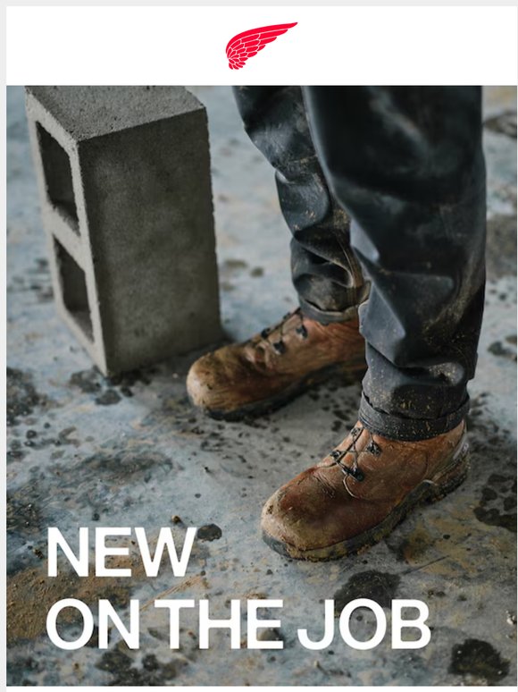 NEW Work Boots, Ready to Clock In