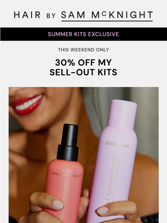 Just for You ✨ 30% Off My Sell-Out Kits This Weekend