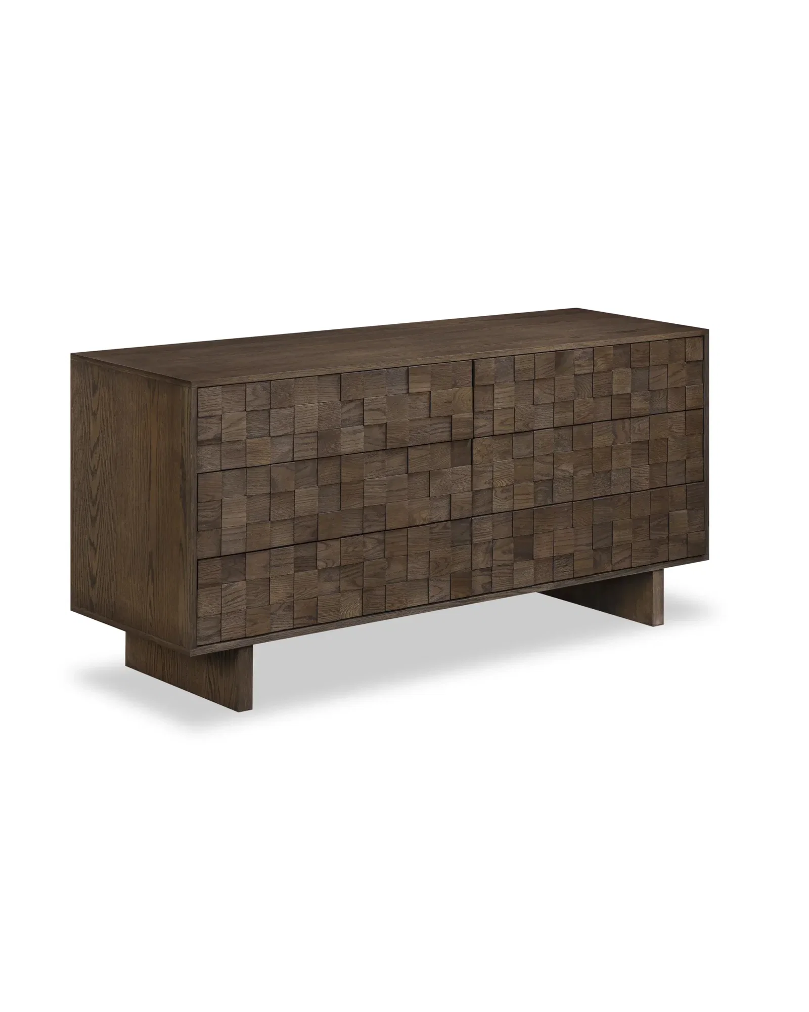 Image of Ridge 6 Drawer Chest | Earthen Oak