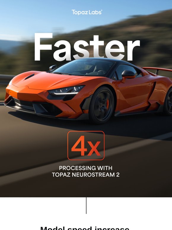 NEW | 4x faster local models