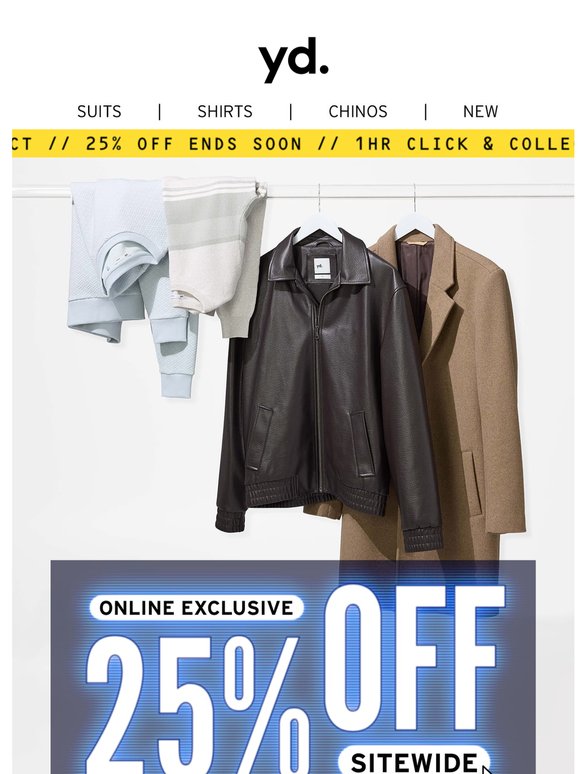 Yeah, We Did: 25% Off New 😏