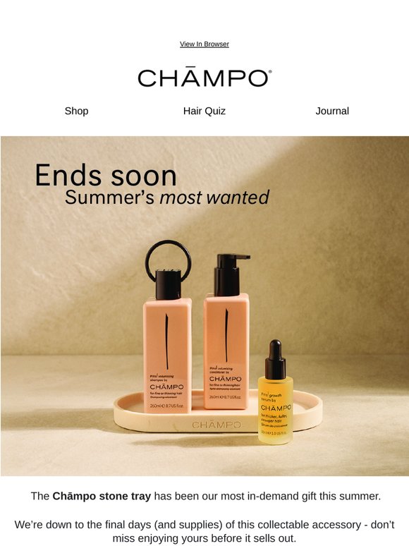 Ends soon | Our most in-demand free gift
