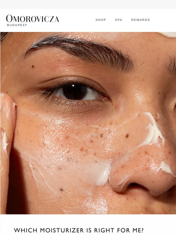 Which moisturizer is right for me?
