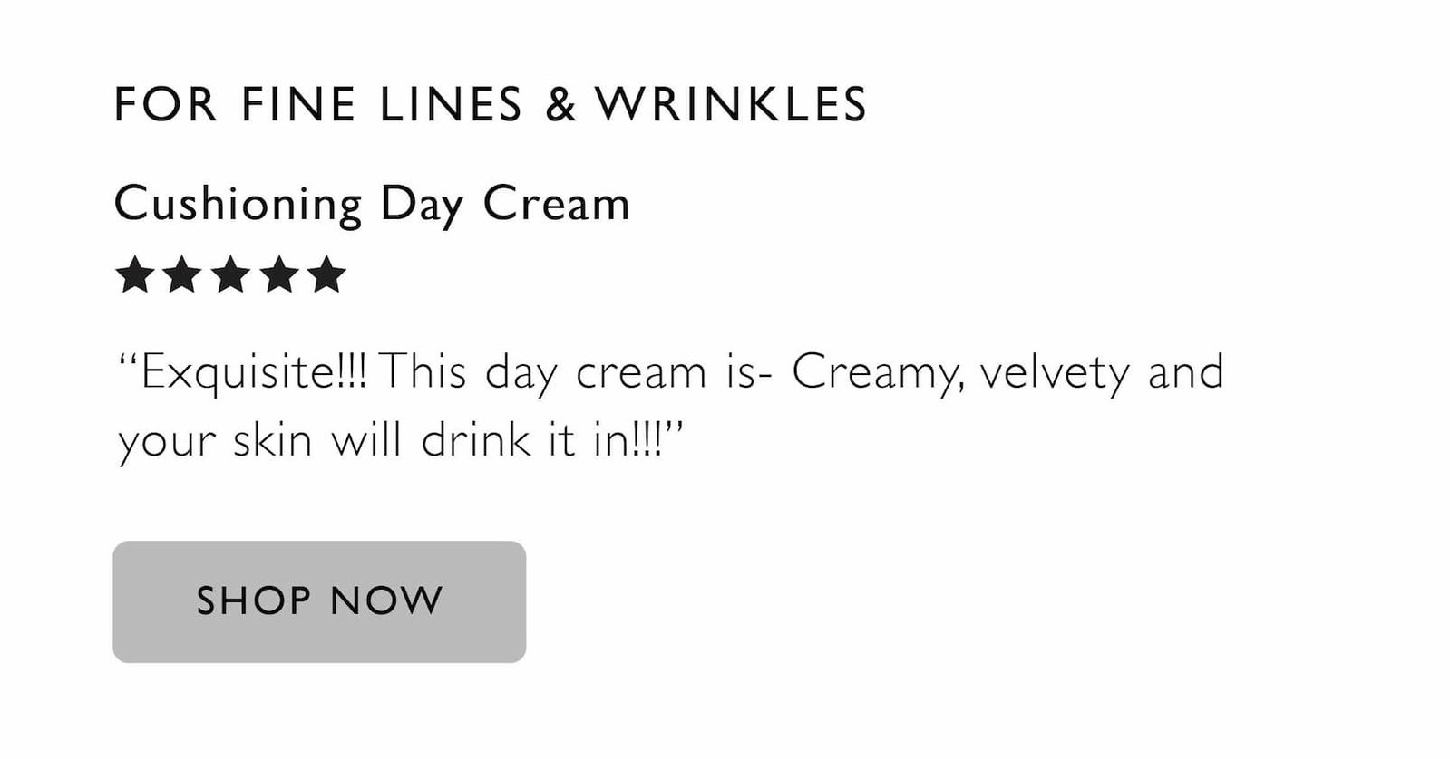 Cushioning Day Cream