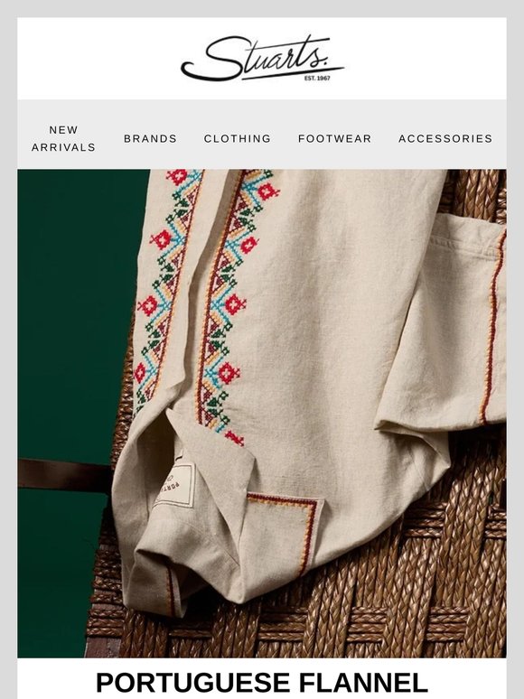Portuguese Flannel: Crafted Properly Since Day One