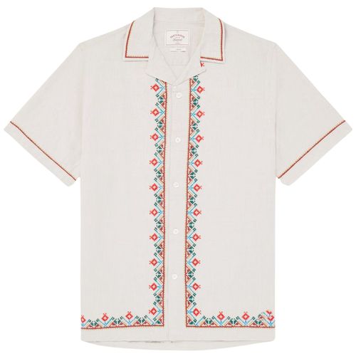 Portuguese Flannel Folclore Embroidery Shirt - Multi