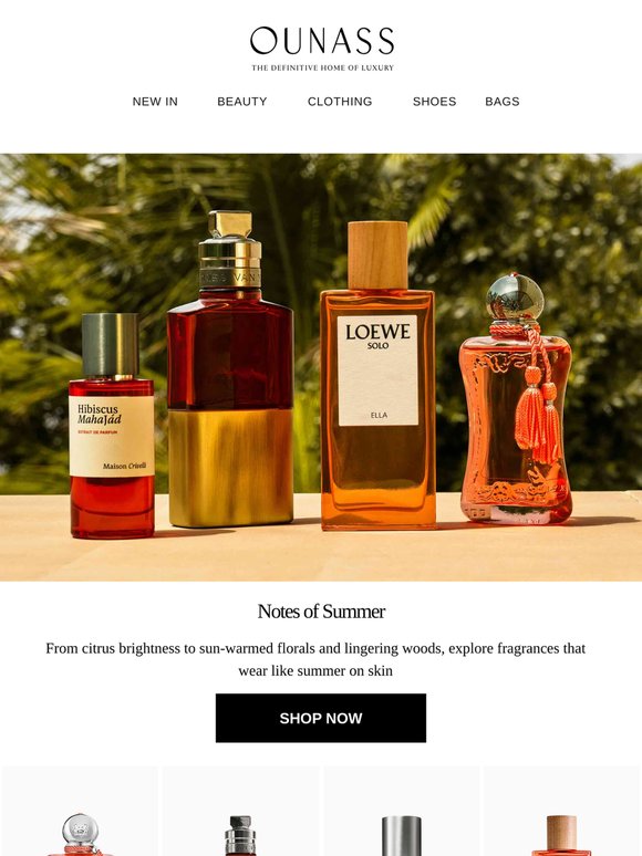 The Summer Scent Shelf
