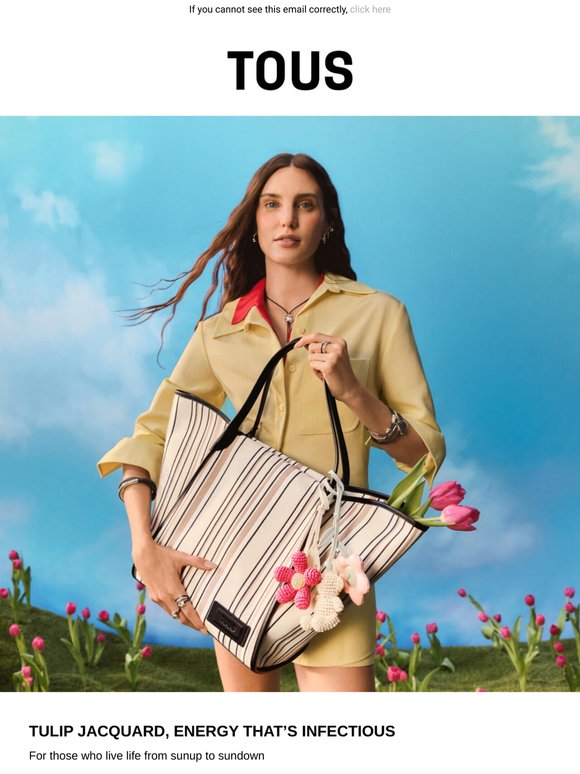 All about the new Tulip handbag