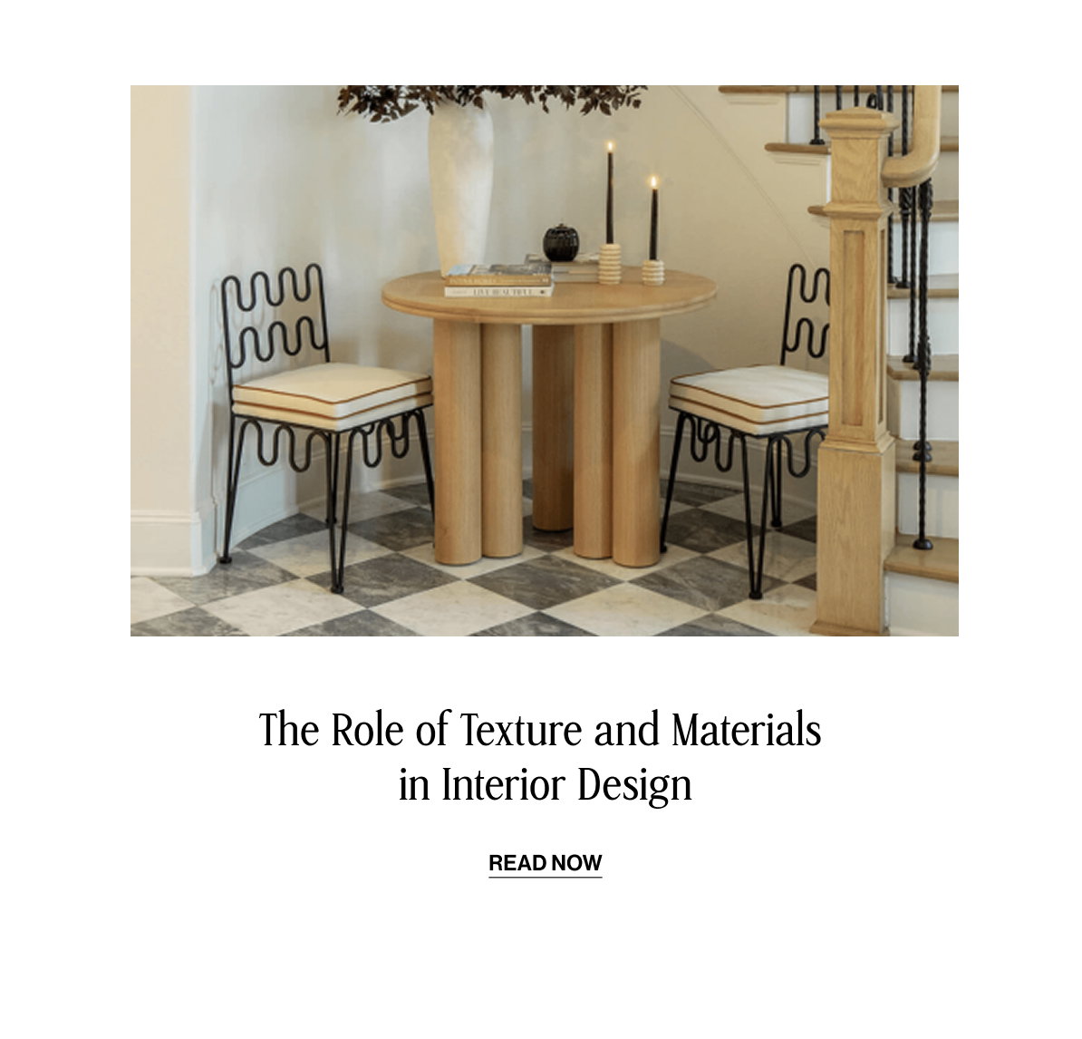 The Role of Texture and Materials in Interior Design - Read Now