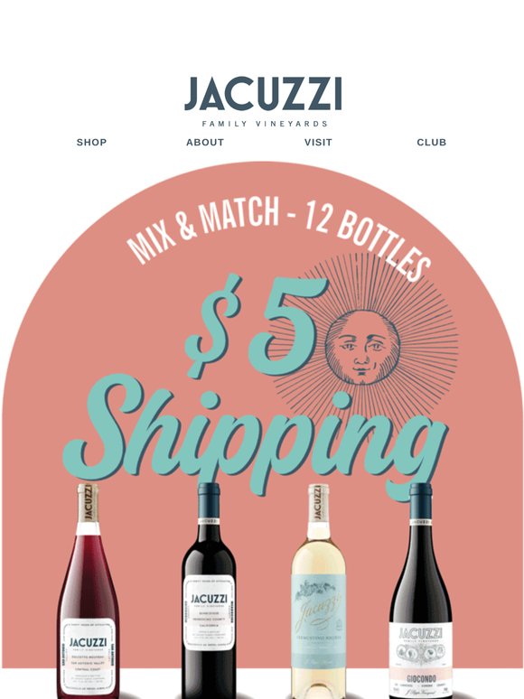 Don't Miss $5 Shipping!