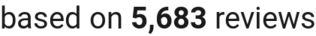 number of reviews