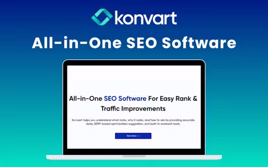 Konvart – All-in-One SEO Software | Lifetime Access