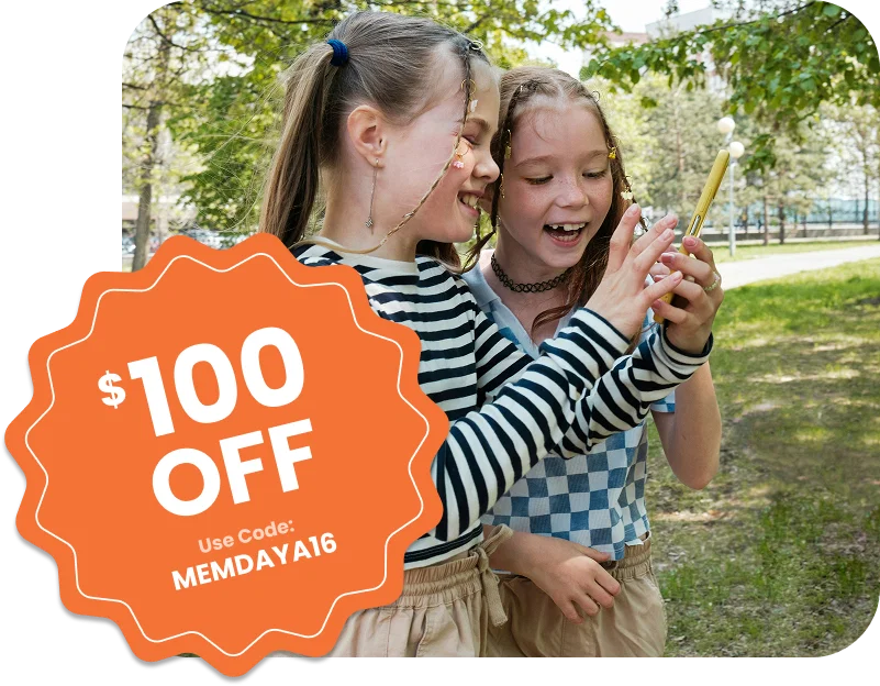 $100 OFF Use Code: MEMDAYA16