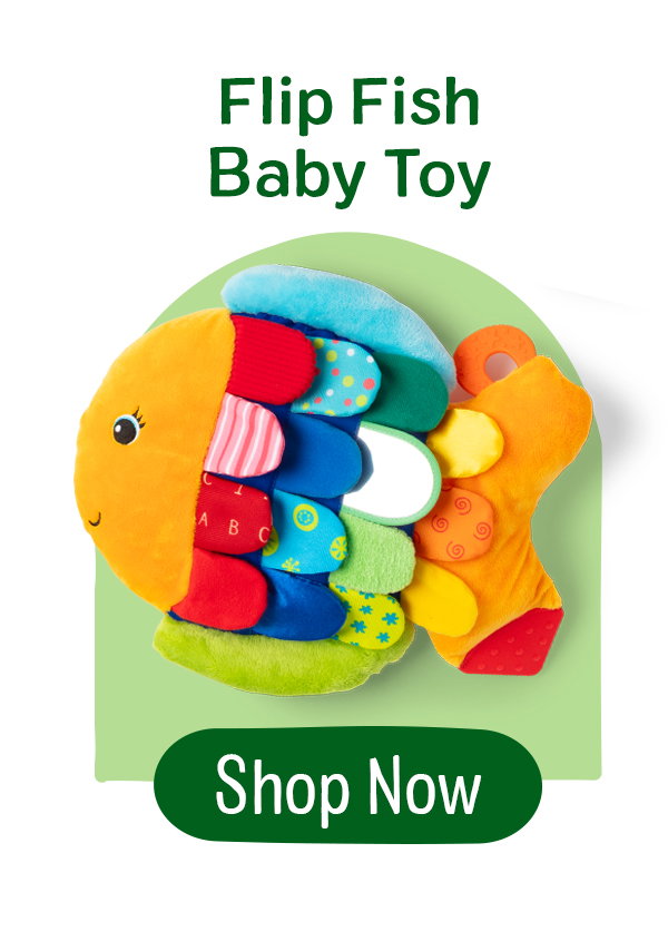Flip Fish Baby Toy - Shop Now