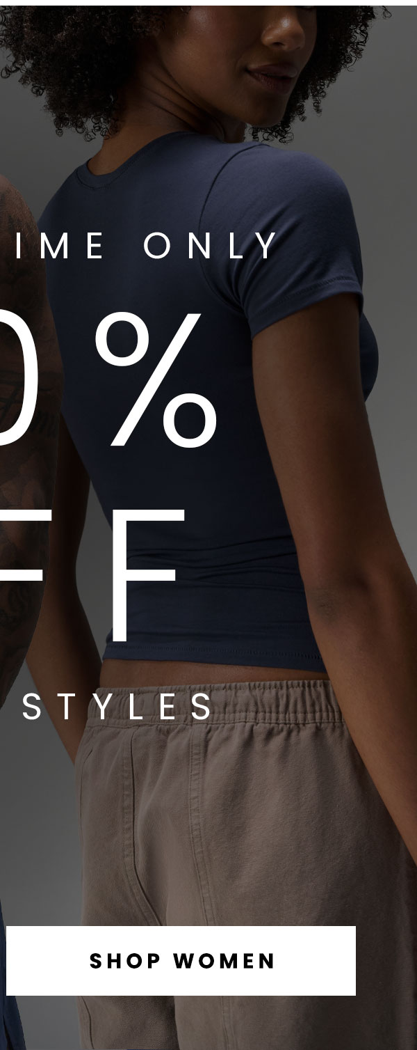 50% Off Select Styles