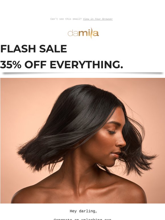 Darling, 35% OFF May Flash Sale is Here!