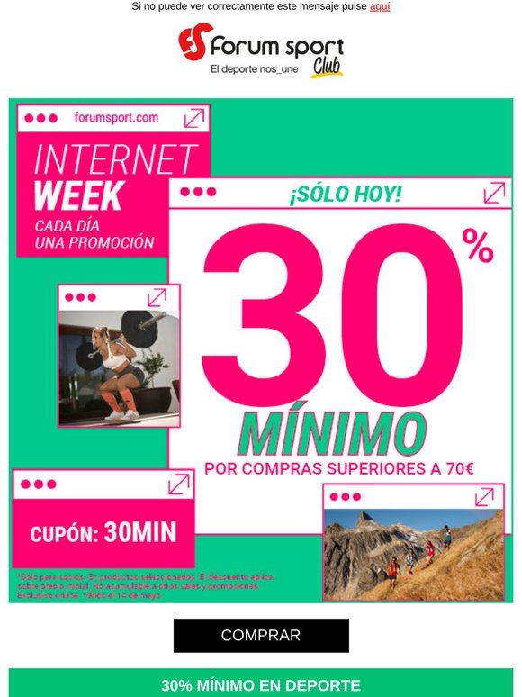 💥 Hoy toca -30% mínimo