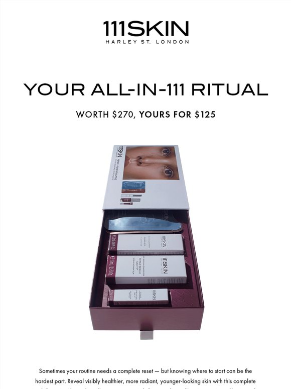 Your new all-in-111 ritual
