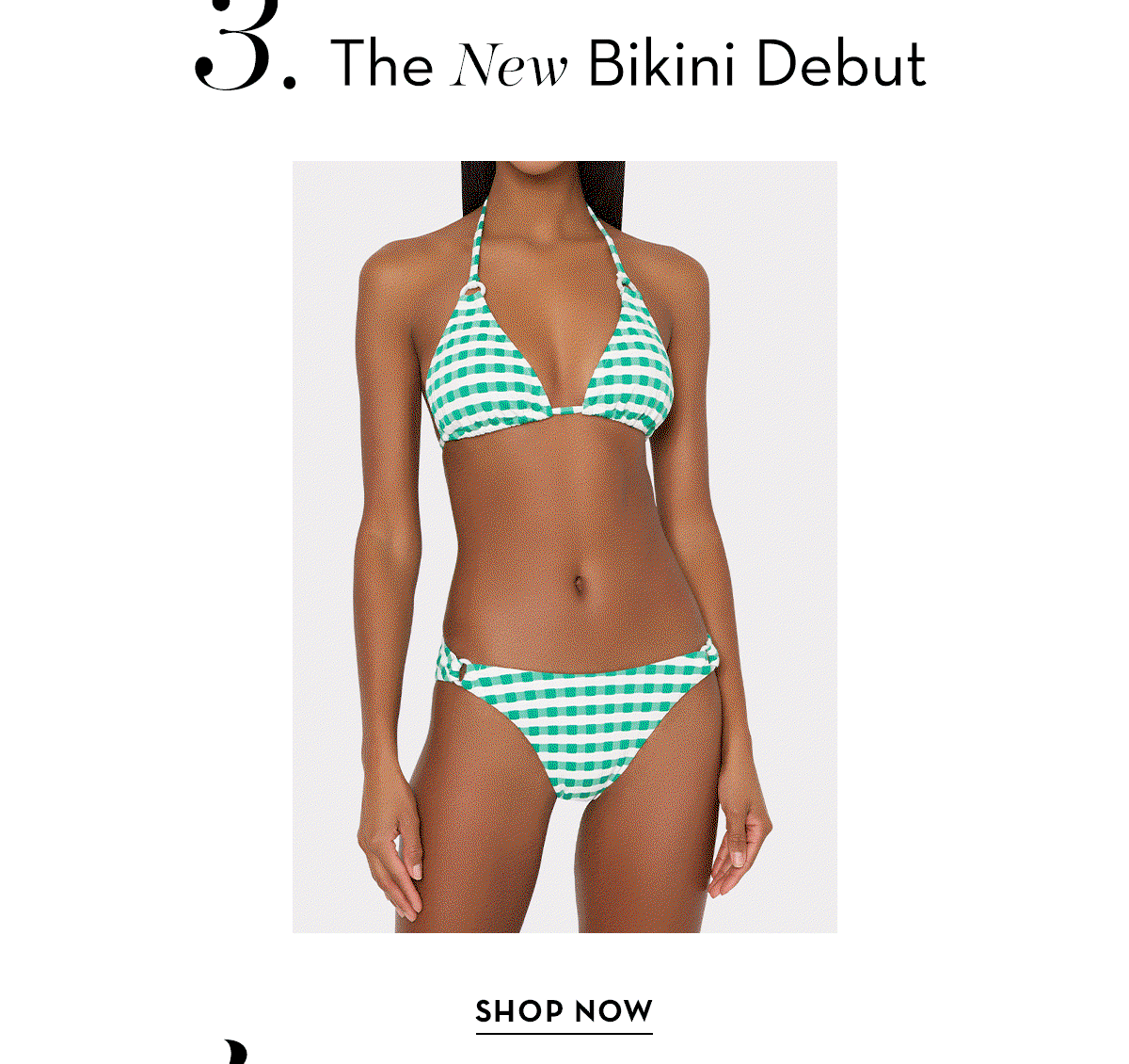 3. The New Bikini Debut