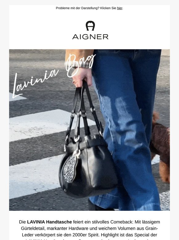 LAVINIA Handtasche - der 2000er Spirit neu interpretiert