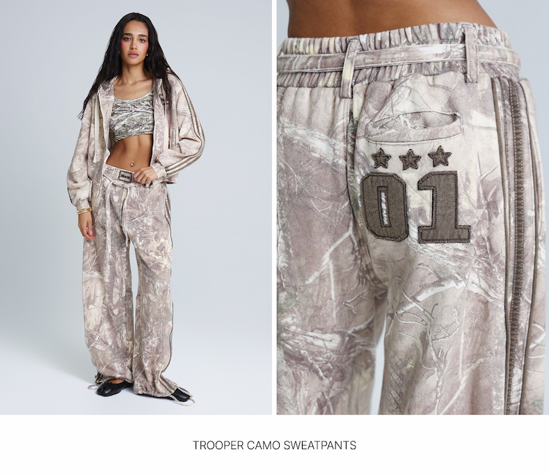 SHOP | TROOPER CAMO SWEATPANTS
