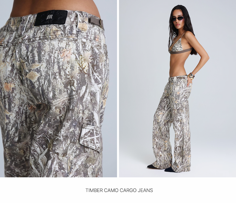 SHOP | TIMBER CAMO CARGO JEANS
