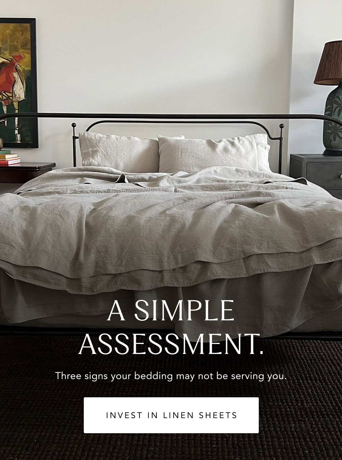 Invest in Linen Sheets