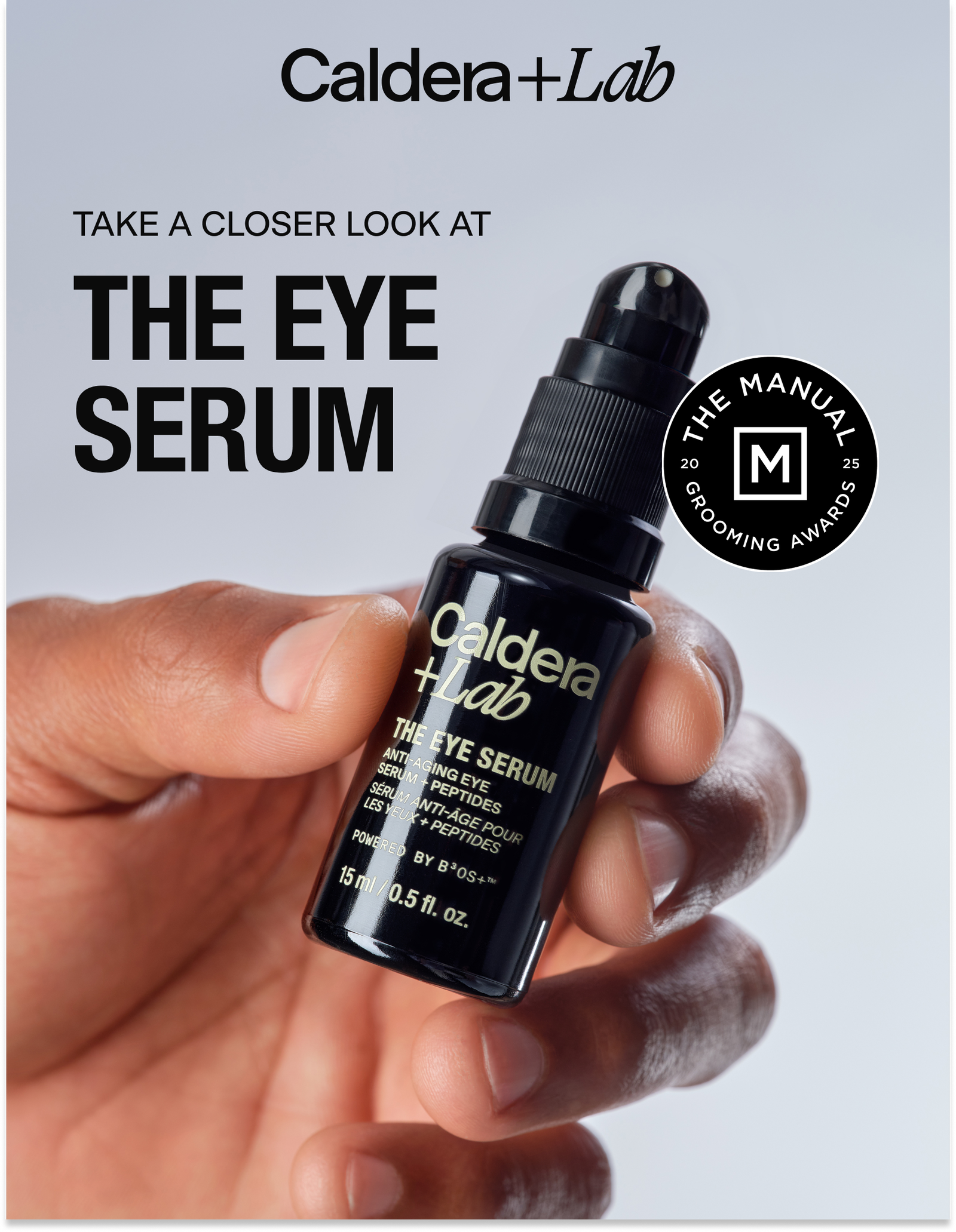 TAKE A CLOSER LOOK AT THE EYE SERUM