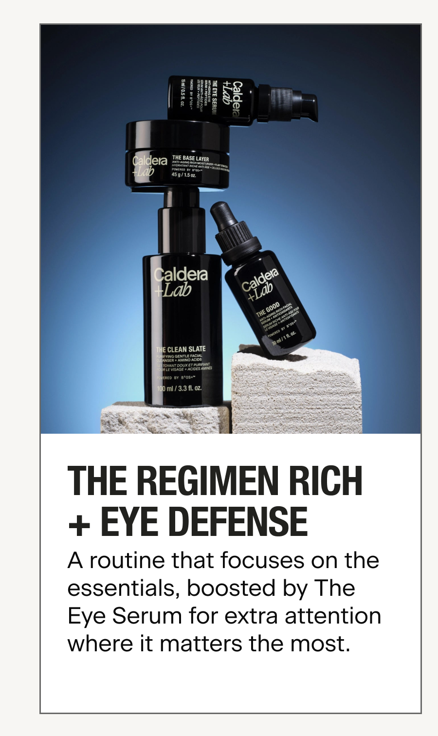 THE REGIMEN RICH + EYE DEFENSE